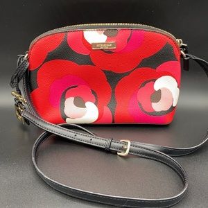 EUC Kate Spade Floral Small Dome Crossbody